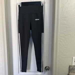 NWOT Adidas Gray/black Leggings Size S